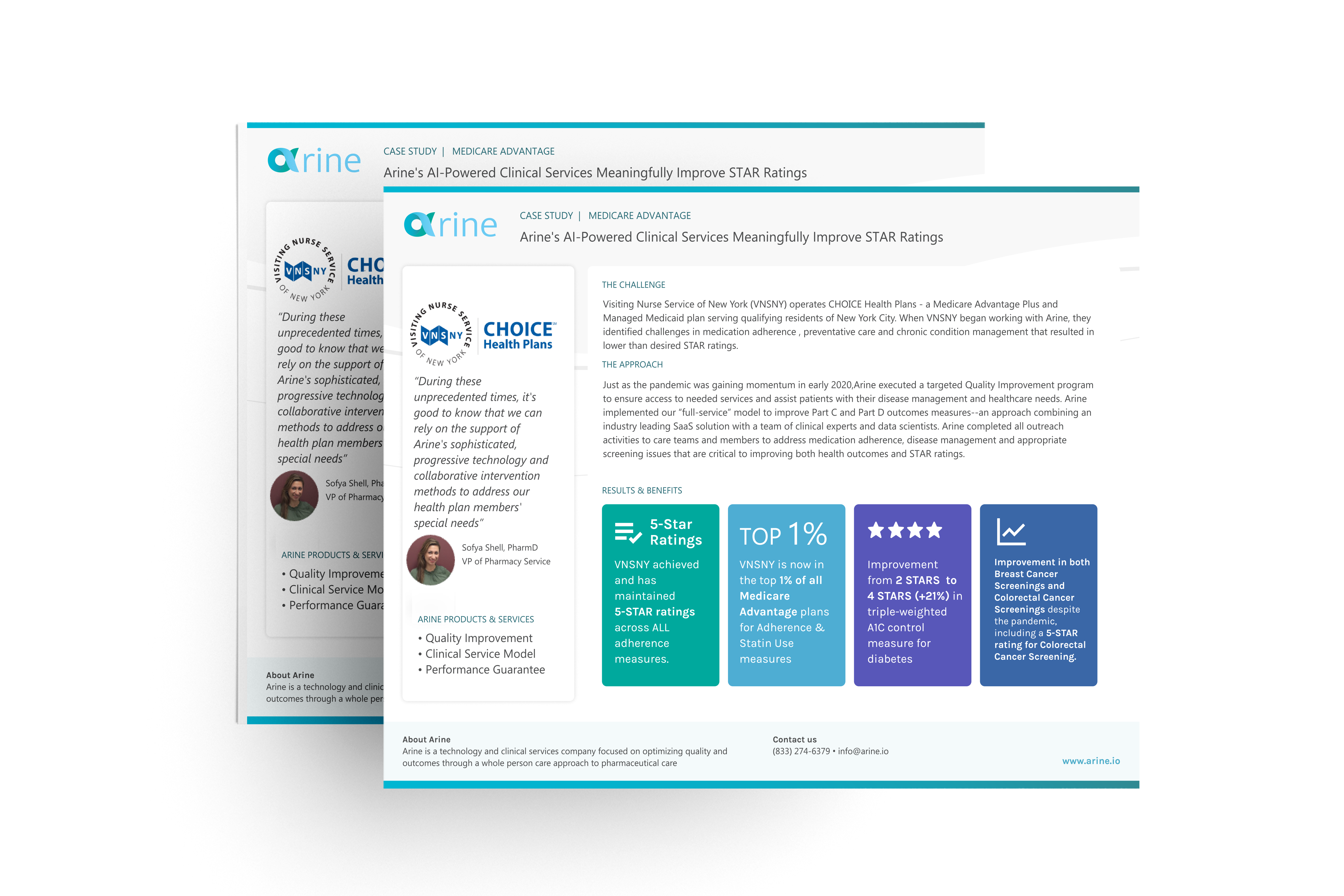 Improved STAR Rating Case Study mockup