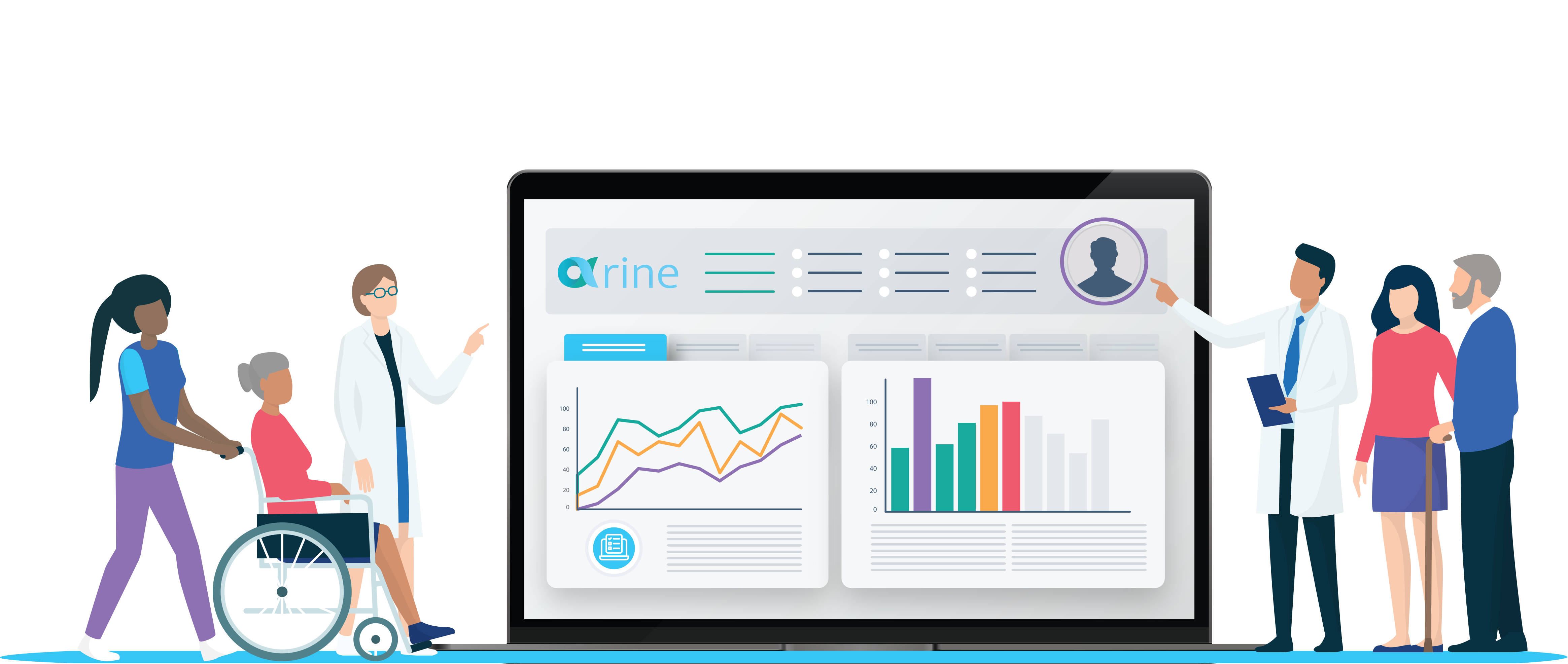 Arine outcomes reporting illustration