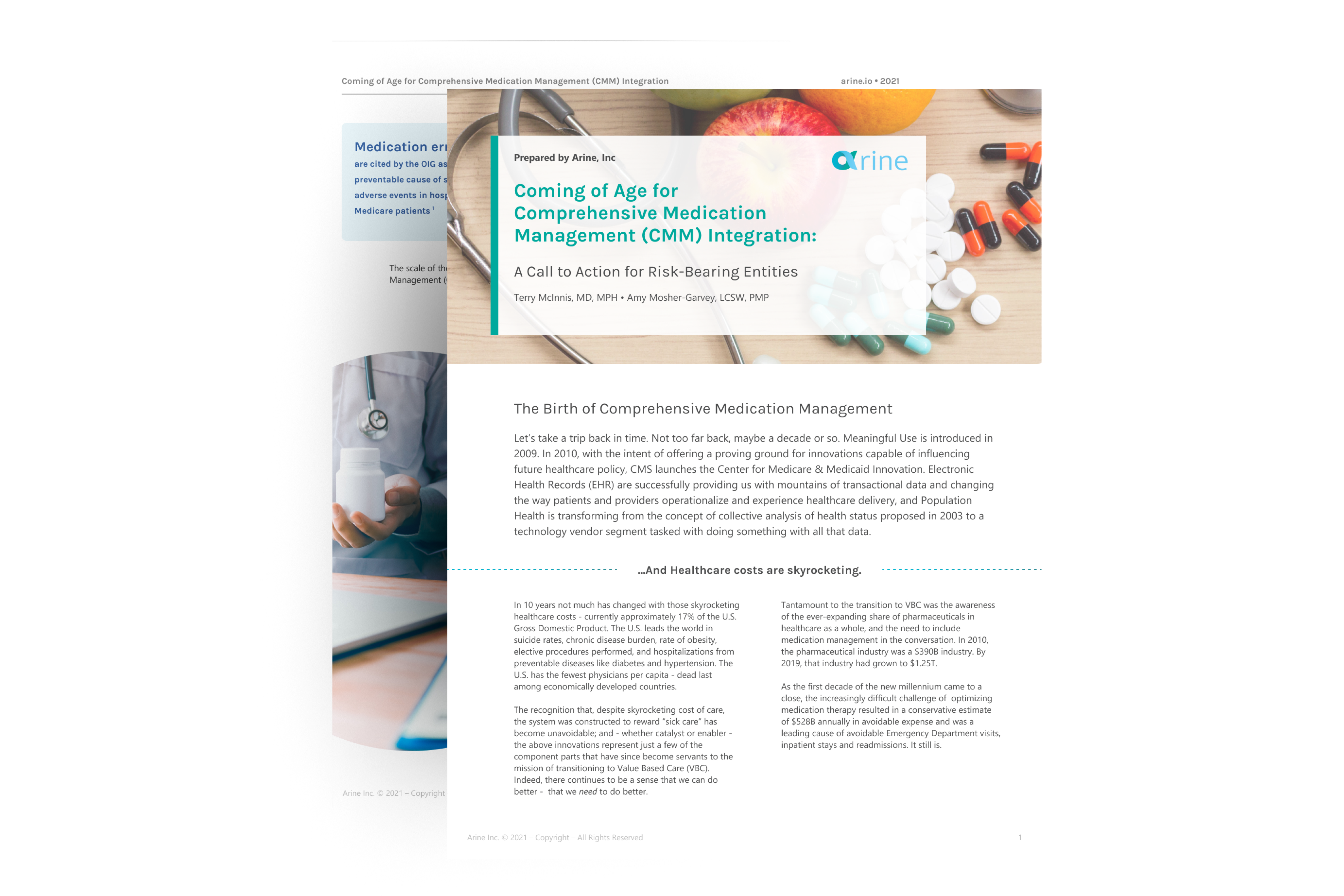 coming of age for comprehensive medication management white paper mockup